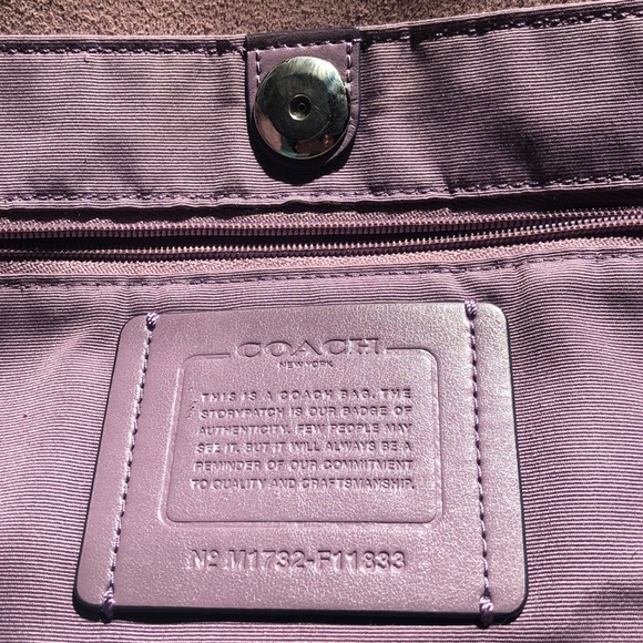 Coach Teal bag - Picture 3 of 4